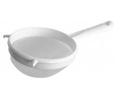 Fackelmann Petite passoire grillagÃ©e en plastique Blanc 17Â cm