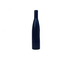 Canvas Home Morandi Grand vase en forme de bouteille Bleu