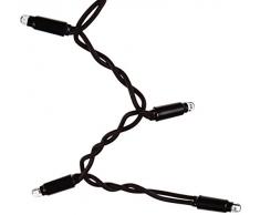 System LED 465-36 Extra Guirlande lumineuse stalactites LED Lumière blanche chaude 200 x 100 cm