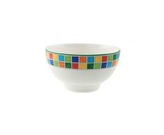 Villeroy & Boch Twist Alea Limone Bol, Porcelaine Premium, Blanc/Jaune
