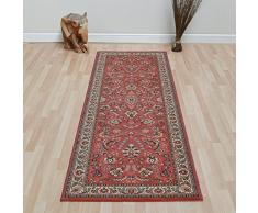 LANO 7461 Tapis de Protection, Rouge, 83cm x 250cm