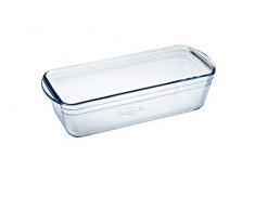 à cuisine 7541473 Moule à Cake en Verre Borosilicate 28 cm, Transparent, 2,97 cm