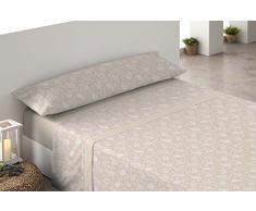 Cygne Rouge Anais-Ensemble de draps Polaires pour lit de 105Â cm Blanc Ivoire