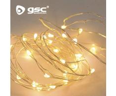 GSC Evolution Guirlande fil 4 m 3 x AA chaude Blanc