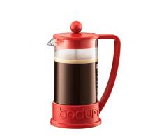 Bodum - Brazil - CafetiÃ¨re Ã Piston 3 Tasses - 0.35 L - Rouge