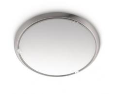 Philips 770501716 Plafonnier E27 Argent Métal