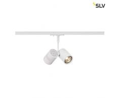 BIMA 2, spot, blanc mat, 2x GU10, max. 50W, adaptateur 1 allumage incl