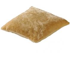 Ourson Coussin Loup, Polyester, Beige Camel L21, 40x40 cm
