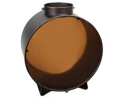 Woodwick Hublot Lanterne pour Bougie Medium, Bronze