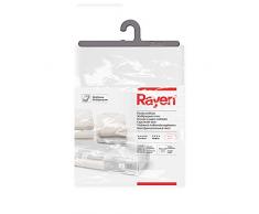 Rayen 2034 BoÃ®te couvertures | Sac en PVA Ã Fermeture Ã©clair pour Rangement de vÃªtements, rÃ©sille Respirante, Pliable et rÃ©sistant | 45 x 103 x 16 cm | Translucide