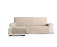 Eysa Oslo Housse, Microfiber, C/1 Beige-écru, Chaise Longue 290 cm. Adapté aux canapés de 300 à 350 cm