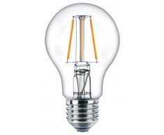 Philips LED Classic A60Â non dimmable Bougie Blanc Chaud Ampoules, E27, 4Â W