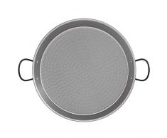 Metaltex 739843000 Poêle à paella en acier poli 30 rations 70 cm