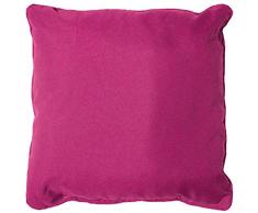 douceur dintérieur coussin 60x60cm essentiel fuchsia