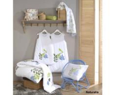 Tradilinge 3221511057889 Naturalia Tour de Lit Velours BrodÃ© 40 x 180 cm