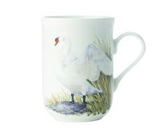 Maxwell & Williams PBW1075 Tasse, Porcelaine, weiÃ, 10,5 x 7,5 x 10,5 cm