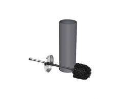 Douceur dIntÃ©rieur 6ASB221GR Brosse WC MÃ©tal Anthracite 9,5 x 9,5 x 26,5 cm