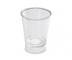 GUILLIN - MOULIPACK VER6CC CARTON DE 360 Verrine Ronde 6Cl, Plastique, Transparent, 5 x 5 x 6,5 cm