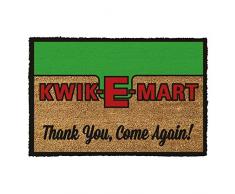 The Simpsons Lapin Tapis de Porte Thank You, Come Again, polyurÃ©thane, Marron