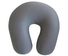 ZenArÃ´me CMU02 Tour de Coussin Confort Microbilles Gris 30 x 17 cm