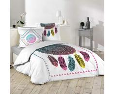 douceur dintÃ©rieur parure 3 piÃ¨ces 260x240 cm cherokee