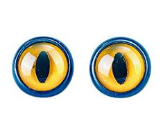 Rayher yeux de hiboux de sculpture 12 mm Ã Â cousent SB Btl. 6 piÃ¨ces Jaune