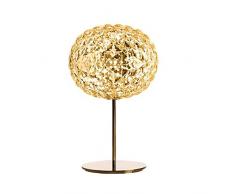 Kartell 9385Â GI, lampe de table avec pied, plastique, jaune, 33Â x 33Â x 27Â cm