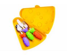 Guzzini 07510052 Set 3 Petits Couverts avec Etui Tip Top Tap, N/C, Couleurs/DÃ©cors Assortis