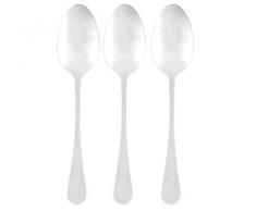 Pradel Heritage 517342 lot de 3 Cuilleres Soupe, Acier Inoxydable, Inox, 21 x 4,5 x 0,08 cm
