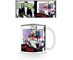 DC Comics MG24015 Suicide Squad (Playing Card) Mug, Céramique, Multicolore, 11oz/315ml