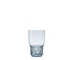 Kartell JELLIES FAMILY verre eau lot de 4, azur