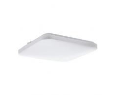 Eglo Frania Plafonnier à 1 ampoule LED en acier et plastique Blanc, Acier Plastique, Blanc, 33 x 33 cm