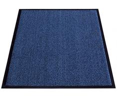 Miltex Tapis Anti-puossiÅ re en PP, 90 x 120 cm,Couleur: Bleu