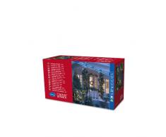 Konstsmide 2724-000 Guirlande Sapin Artificiel 120 LED Blanc Chaud + Câble Vert 24 V