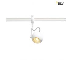 SLV Light Eye Spot pour rail dalimentation haute tension eaysytec II, acier, blanc