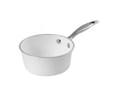 Sitram HEGOA CASSEROLE ALU, Blanc