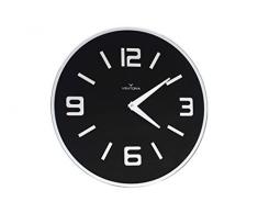 COFAN Livorno Horloge Murale, Verre, Multicolore, 47Â x 45Â x 7.50Â cm