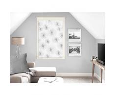 Soleil docre Lionel Brise bise, Voile, Polyester, Blanc, 60 x 90 cm