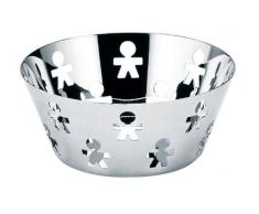 Alessi AKK04 Girotondo Coupe Design avec DÃ©coration PerforÃ©e Acier Inoxydable