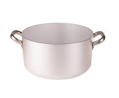 Agnelli Plat à Four en Aluminium avec 2 poignées en Acier Inoxydable 18 cm