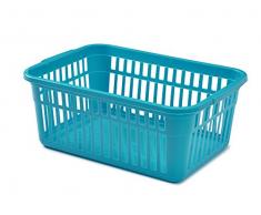 Whitefurze Pratique Panier, Bleu Sarcelle, 45Â cm