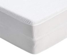POYET MOTTE TRANSALESE AlÃ¨se matelas Coton Blanc 140 x 200 cm