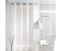 douceur dintÃ©rieur panneau a oeillets 140x240 cm voile paloma naturel