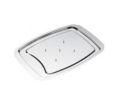 Kitchen Craft Plateau à viande Acier inoxydable 35,5 cm x 25,5 cm