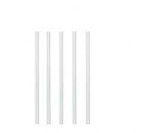 KOCH Paille en verre, droite, standard, Lot de 5