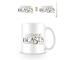Les Animaux Fantastiques MG24252 Fantastic Beasts (Logo) Mug, Céramique, Multicolore, 11oz/315ml