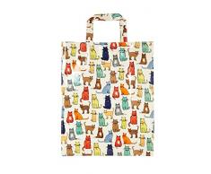 Ulster Weavers Accessoire de Cuisine, Motif Chats, Bleu, Taille M