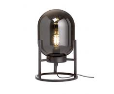 Fischer & Honsel Regi Lampe de table en métal Noir 40 W