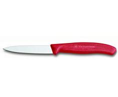 Victorinox 6.7601 Couteau dâOffice Lame Pointue, Acier Inoxydable, Rouge, 30 x 5 x 5 cm