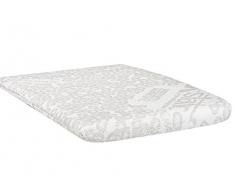 Simam Cbabyfibras - Oreiller en Polyester Couleur Argent, 33Â x 53Â x 3Â cm